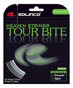 Set Individual De Cuerda De Tenis Solinco Tour Bite 1.25 Mm