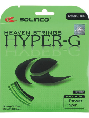 Set Individual De Cuerda De Tenis Solinco Hyper G  1.25 Mm