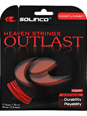 Set Encordado Individual Cuerda Tenis Solinco Outlast