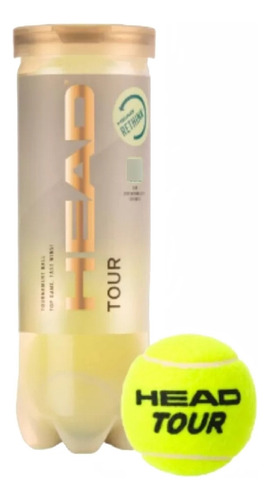 Tubo De Pelotas De Tenis Head Tour All Courts - Image 4