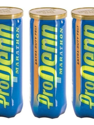 3 Tubos Pelotas Tenis Pro Penn Marathon Extra Duty Felt
