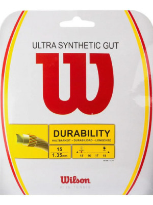 Individual Cuerda Tenis Wilson Ultra Synthetic Gut 1.35