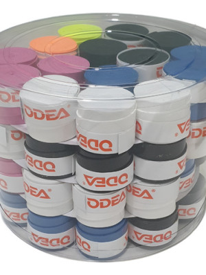 Pack 60 Cubregrip Overgrip Lisos Odea Tenis Padel Squash
