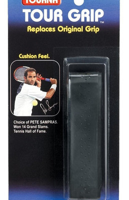 Grip Tourna Tour Negro Perforado Raquetas Tenis Paddle