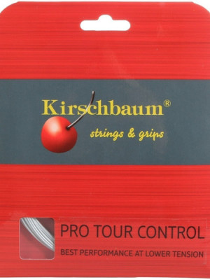 Ind Cuerda Tenis Kirschbaum Pro Tour Control 1.23 Mm + 6ctas