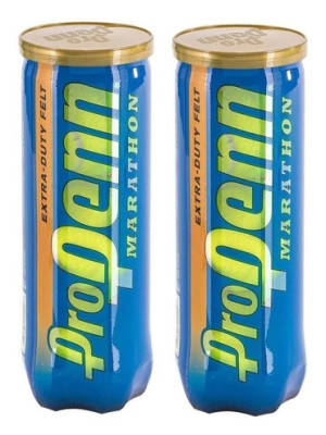 2 Tubos Pelotas Tenis Pro Penn Marathon Extra Duty Felt
