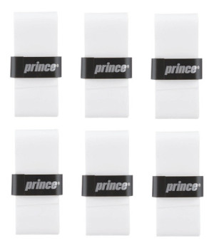 Cubre Grip Overgrip Prince Tacky Pro White X 6 Unidades