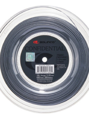 Rollo Cuerda Tenis Solinco Confidential 1,25 + Regalo