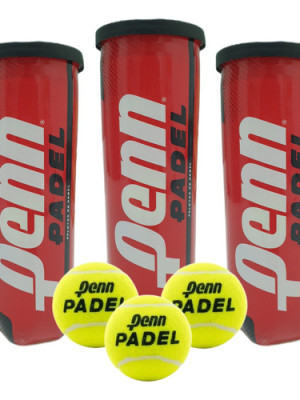 3 Tubos Pelotas Paddle Penn Padel