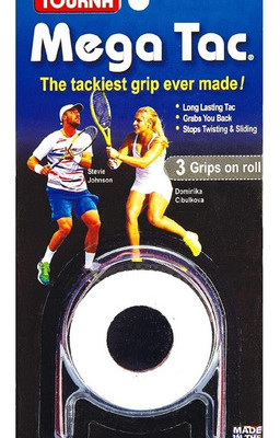 Cubre Grip Overgrip Tourna Mega Tac Pack X 3 Unidades