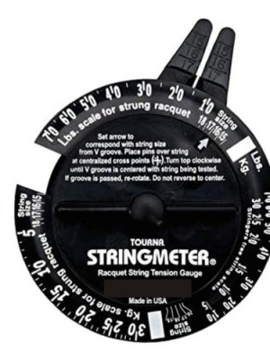 Medidor Tension Tourna Encordados Raquetas Tenis y Squash