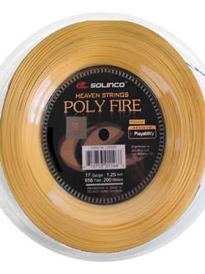 Rollo Cuerda Tenis Solinco Poly Fire + Regalo Sorpresa