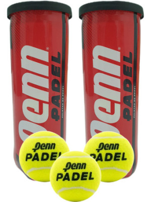 2 Tubos de 3 Pelotas Padel Penn Padel