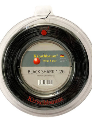 Rollo Cuerda Tenis Kirschbaum Black Shark 1.25 + Regalo