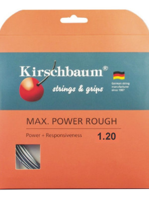 Set Individual Tenis Cuerda Kirschbaum Max Power Rough 1.20