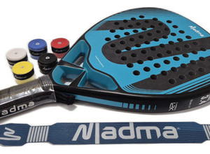 Paleta Padel Madma Max Label 3.4 12k + Protector + Cubre