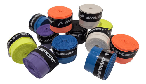 Overgrip Cubregrip Liso Soft Amasport X 9 Unidades Mixtos - Image 10