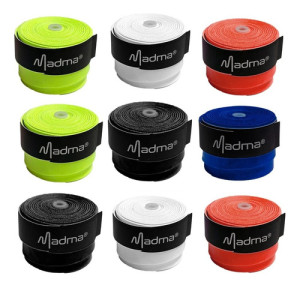 Set De 9 Cubre Grips Overgrip Madma Perforados Tenis Paddle