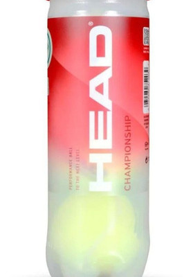 Tubo X3 Pelotas Head Championship Balls Tenis Padel Importadas Itf