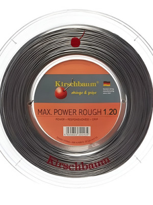 Rollo Cuerda Kirschbaum Max Power Rough + Regalo Sorpresa