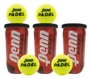 3 Tubos De 2 Pelotas De Padel Penn Padel