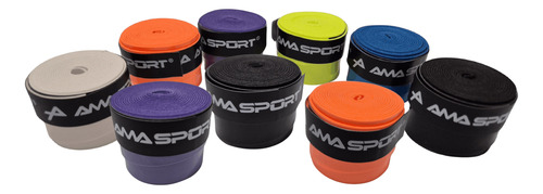 Overgrip Cubregrip Liso Soft Amasport X 9 Unidades Mixtos - Image 2