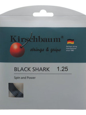 Individual Cuerda Raqueta Tenis Kirschbaum Black Shark