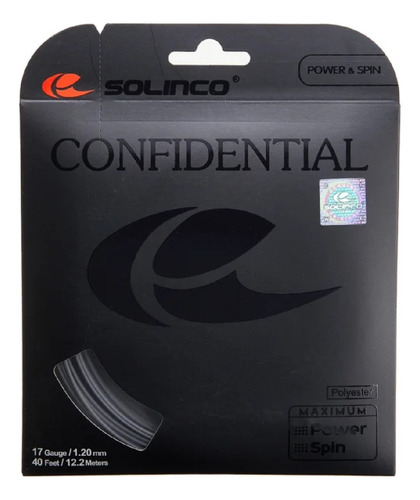 Rollo Cuerda Raqueta Tenis Solinco Confidential 1,20 +regalo - Image 4