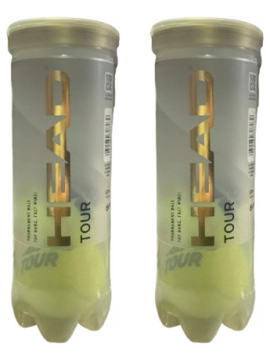 2 Tubos De Pelotas De Tenis Head Tour All Courts