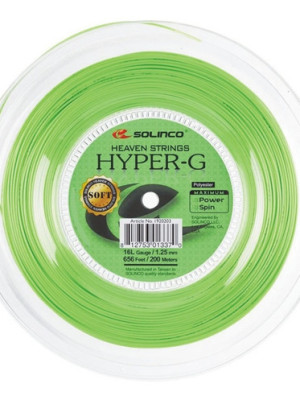 Rollo Cuerda Tenis Solinco Hyper G Soft 1.25 Mm + Regalo