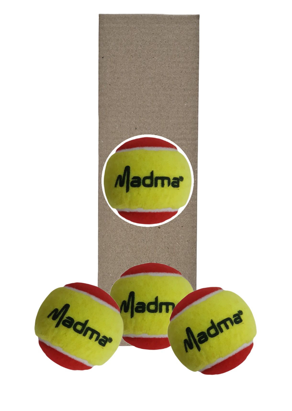 Caja 3 Pelotas De Tenis Madma Baja Presión - Image 11