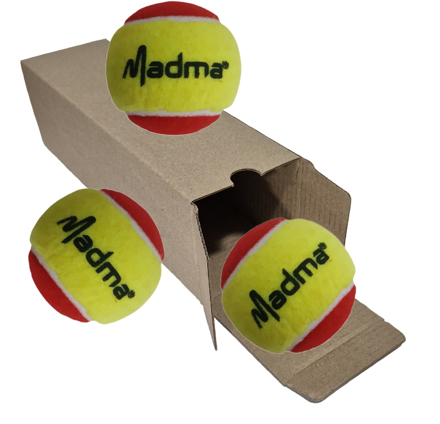 Caja 3 Pelotas De Tenis Madma Baja Presión - Image 10