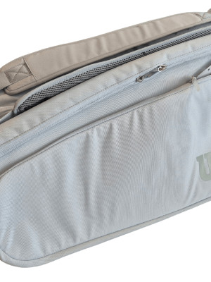 Bolso Raquetero Wilson Shift Super Tour 15PK Arctic Ice para 15 Raquetas