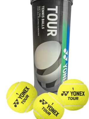 Tubo de 3 Pelotas de Tenis Yonex Tour