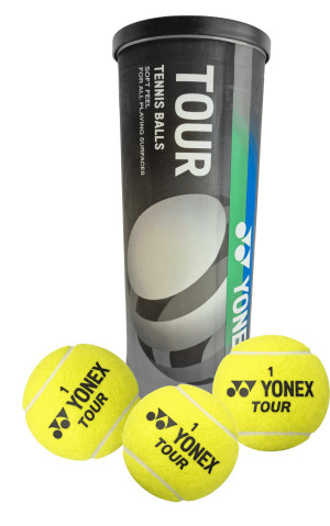 Tubo de 3 Pelotas de Tenis Yonex Tour