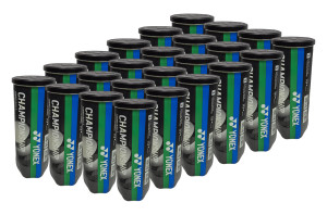Caja de 24 Tubos de 3 Pelotas de Tenis Yonex Championship