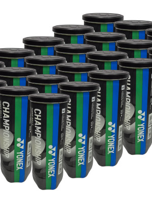 Caja de 24 Tubos de 3 Pelotas de Tenis Yonex Championship