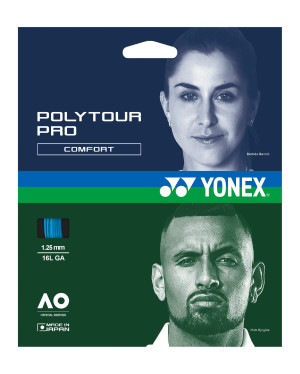 Individual Cuerda de Raqueta Tenis Yonex Polytour Pro Calibre 1.25 mm