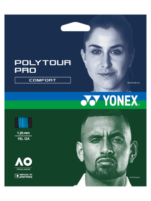 Individual Cuerda de Raqueta Tenis Yonex Polytour Pro Calibre 1.25 mm