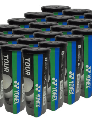 Caja de 24 Tubos de 3 Pelotas de Tenis Yonex Tour