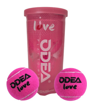 Tubo de 2 Pelotas para Padel Odea Padel Love