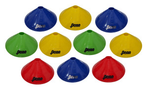 Conos Tortuga PENN para Entrenamiento Deportivo Pack x 10 Unidades
