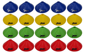 Conos Tortuga PENN para Entrenamiento Deportivo Pack x 20 Unidades